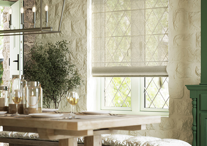 Pescara Voile, Oat - Roman Blind - Image 5
